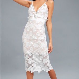 Bardot Lace Dress